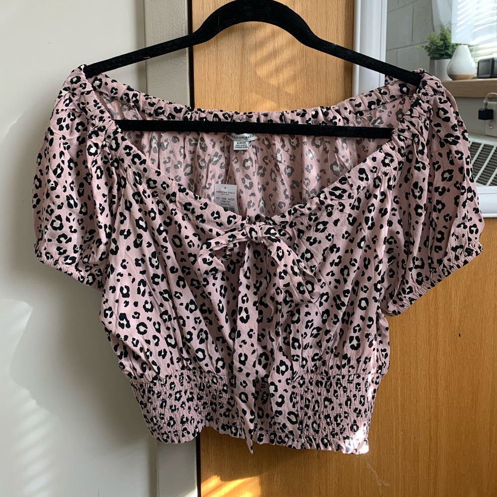 Cheetah print top